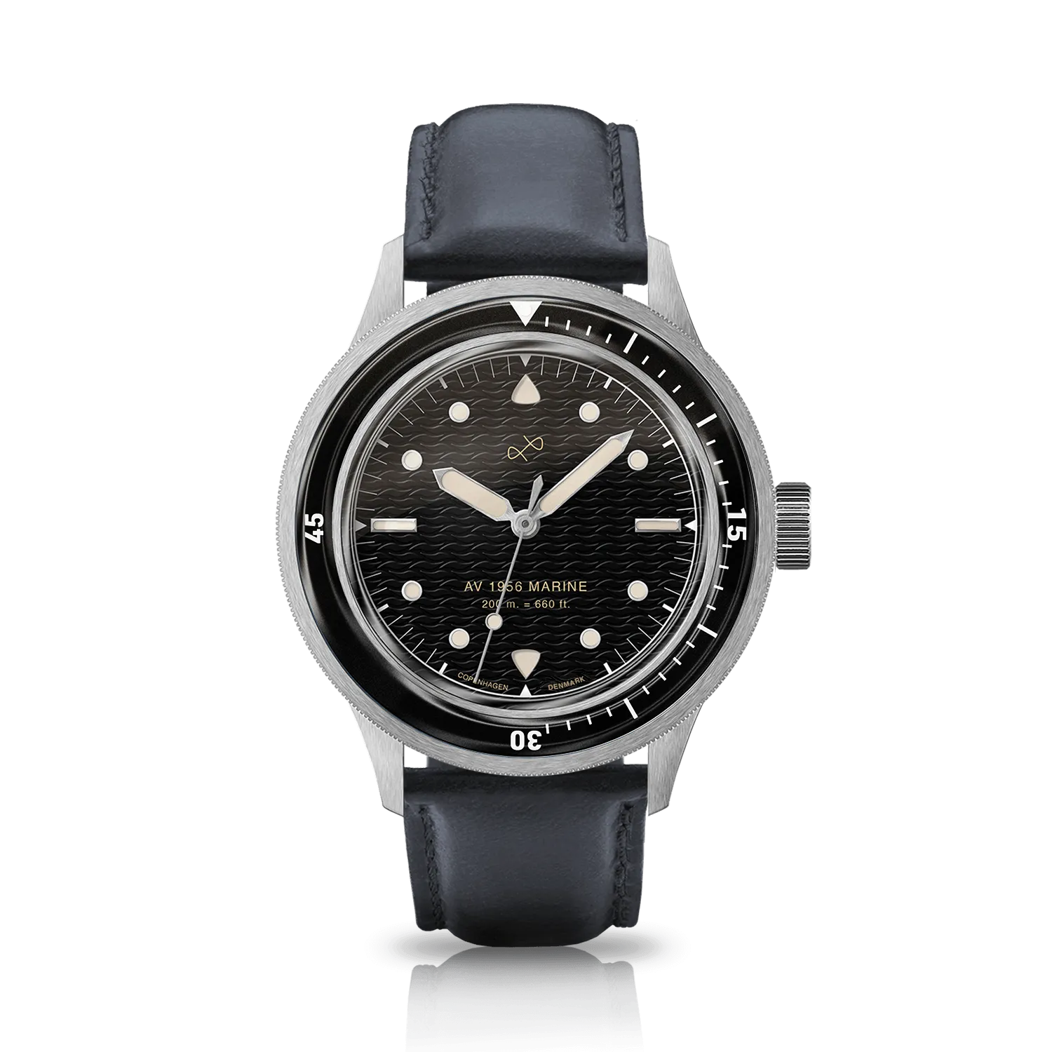 1956 Marine, Steel / Black