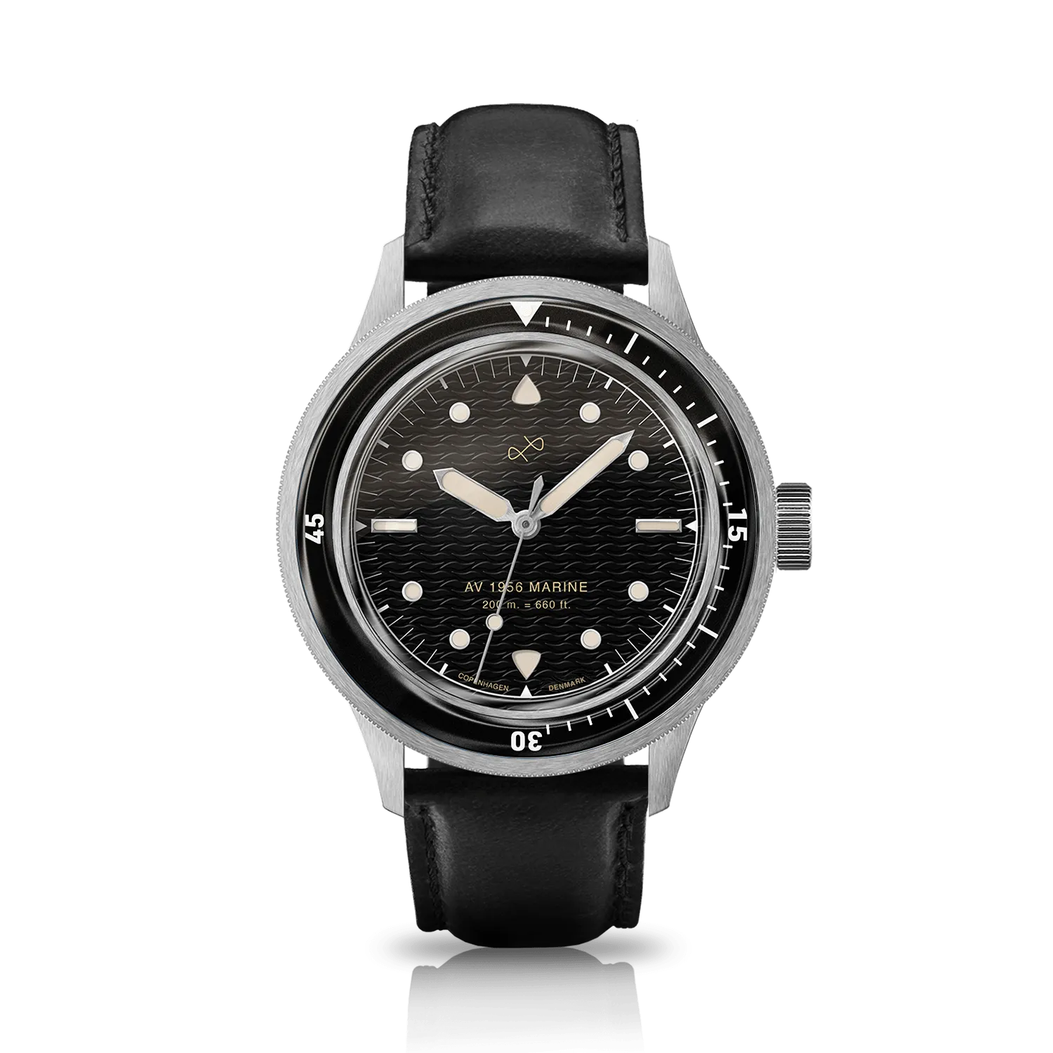 1956 Marine, Steel / Black