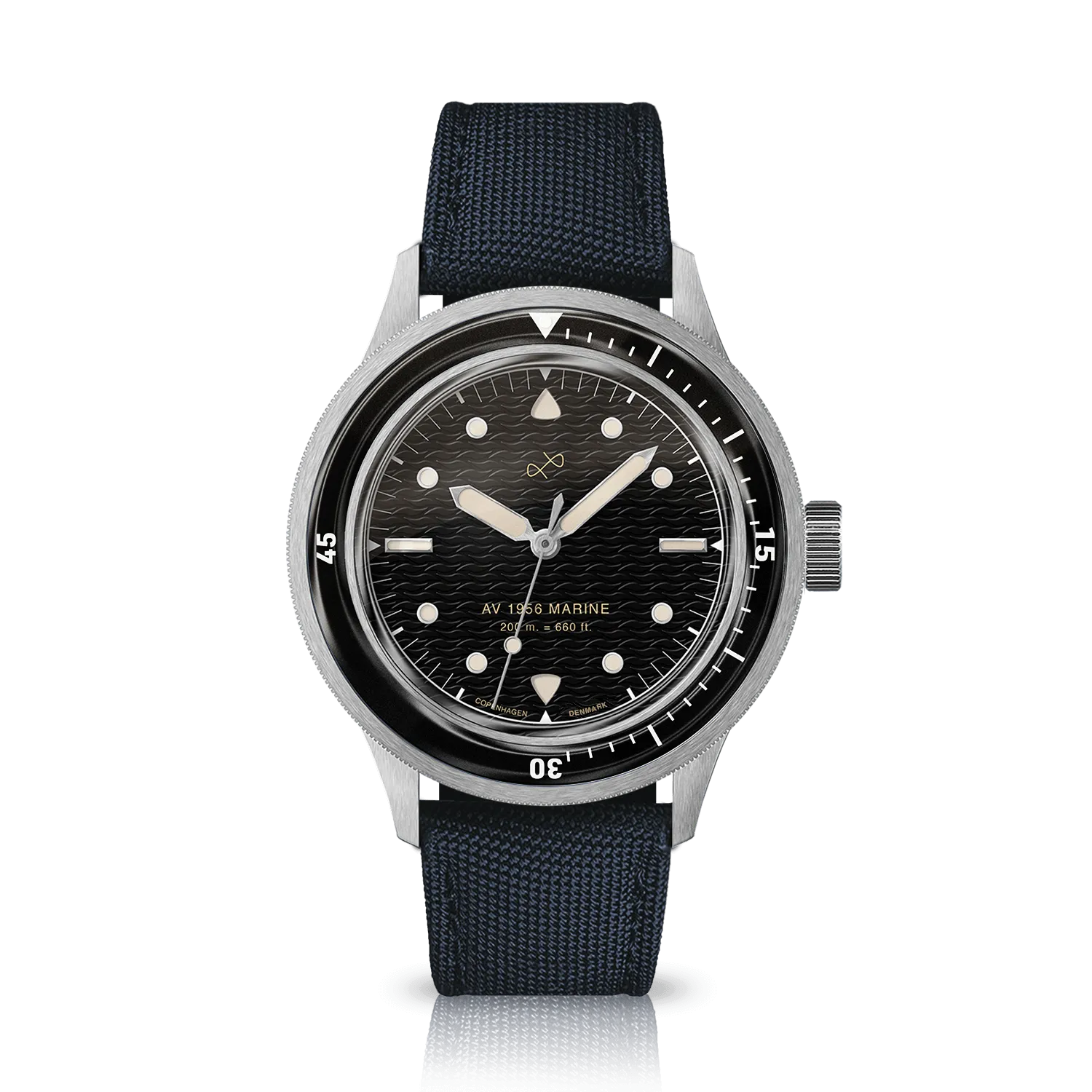 1956 Marine, Steel / Black