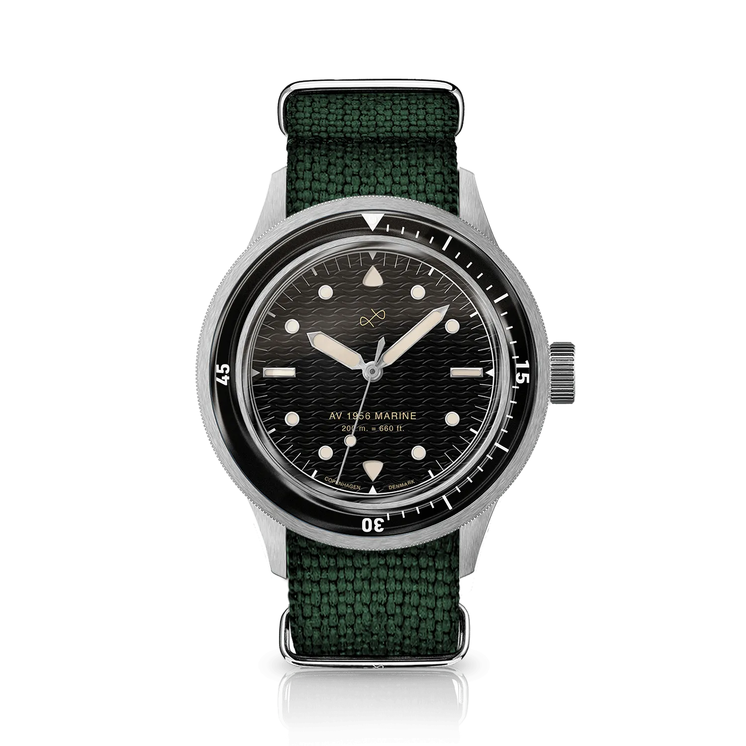 1956 Marine, Steel / Black