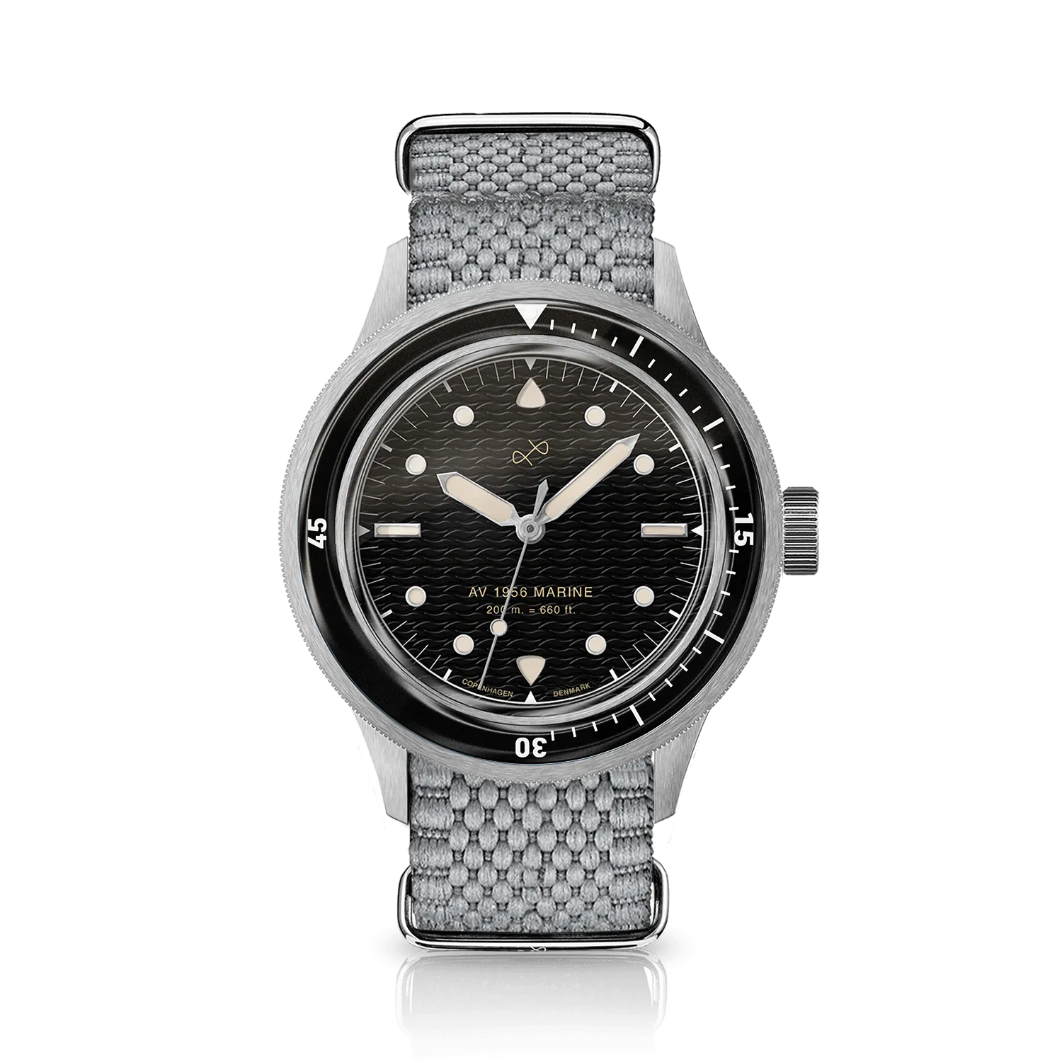 1956 Marine, Steel / Black