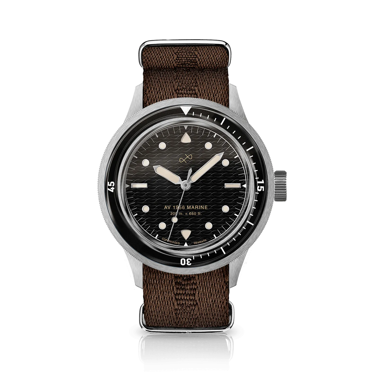 1956 Marine, Steel / Black