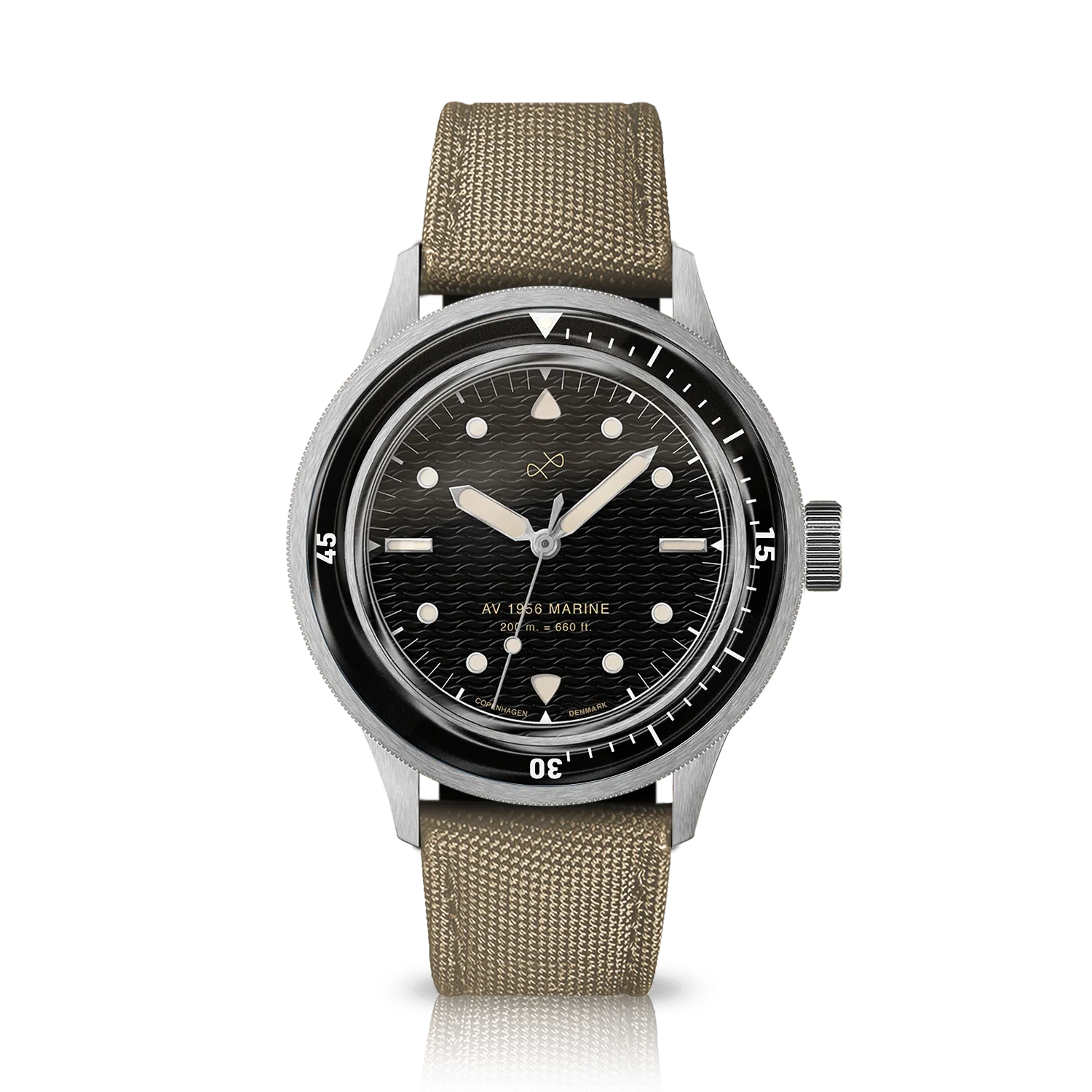 1956 Marine, Steel / Black