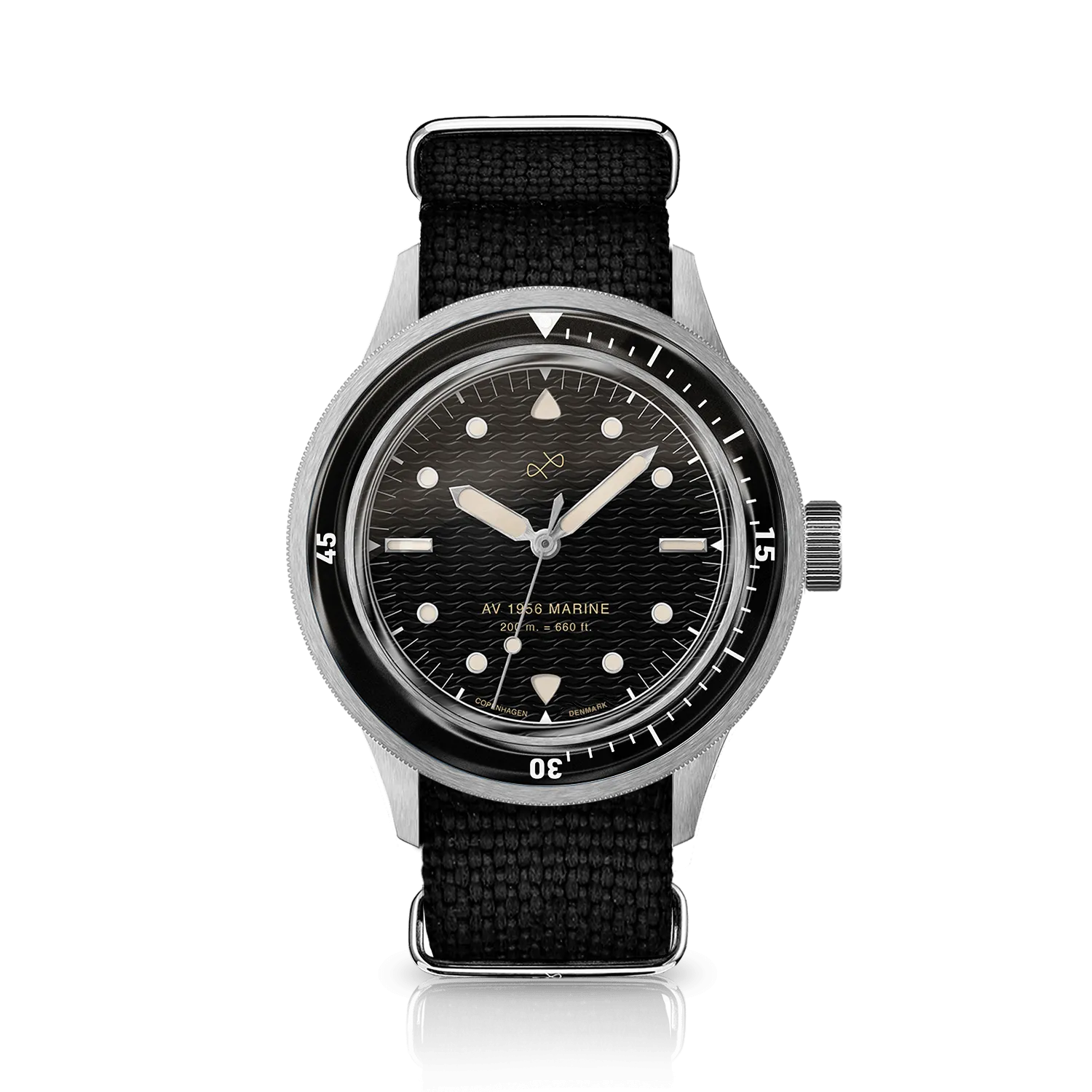1956 Marine, Steel / Black