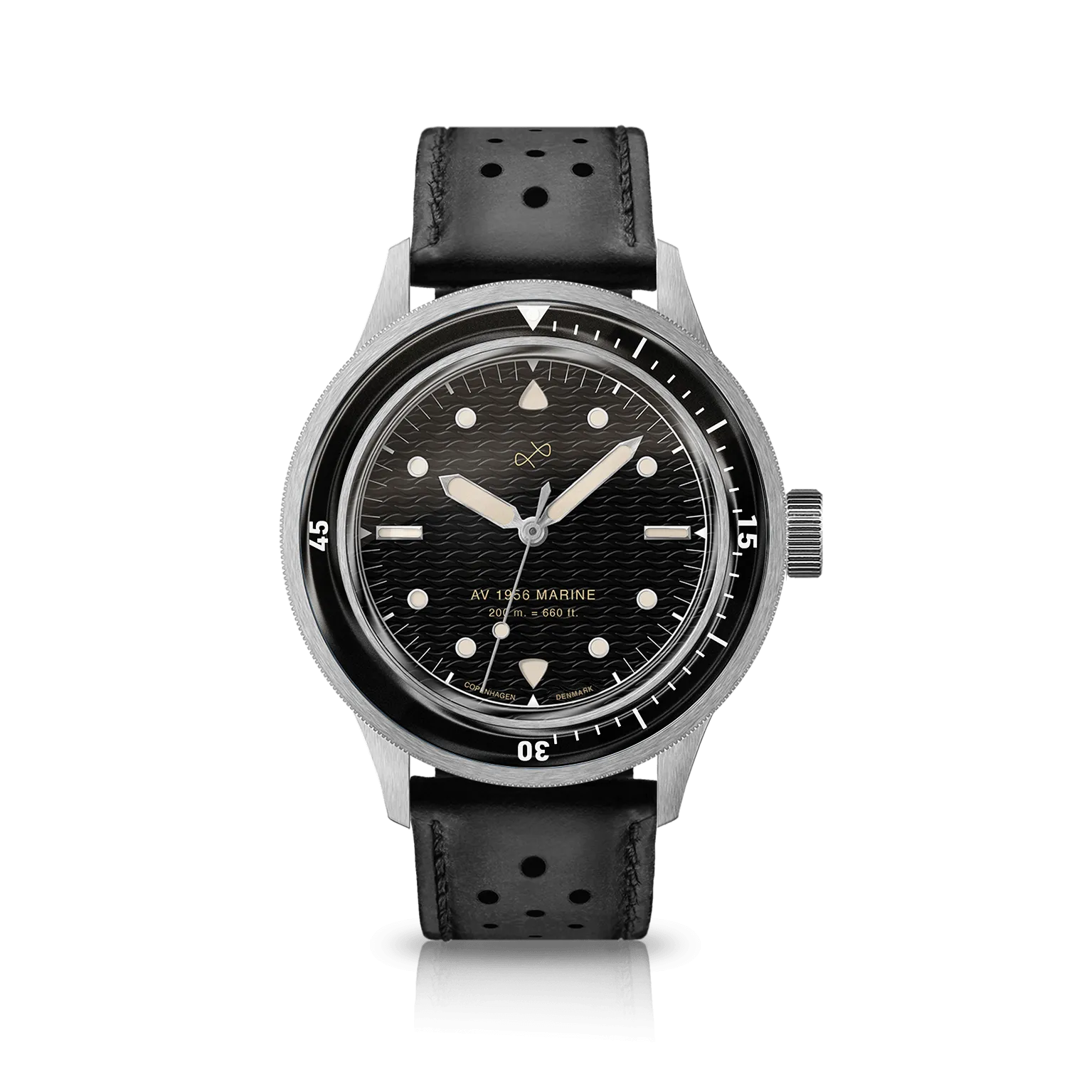 1956 Marine, Steel / Black