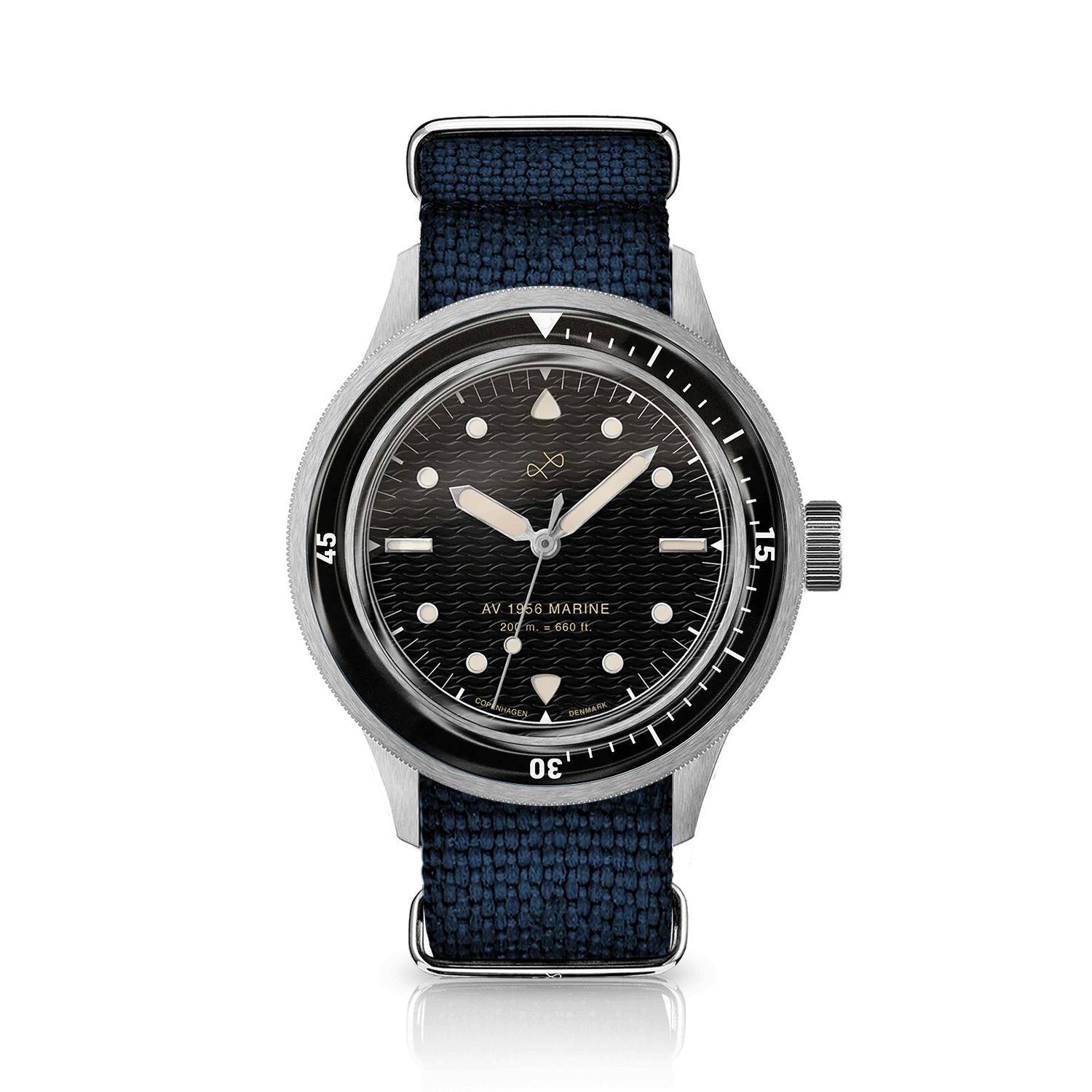 1956 Marine, Steel / Black