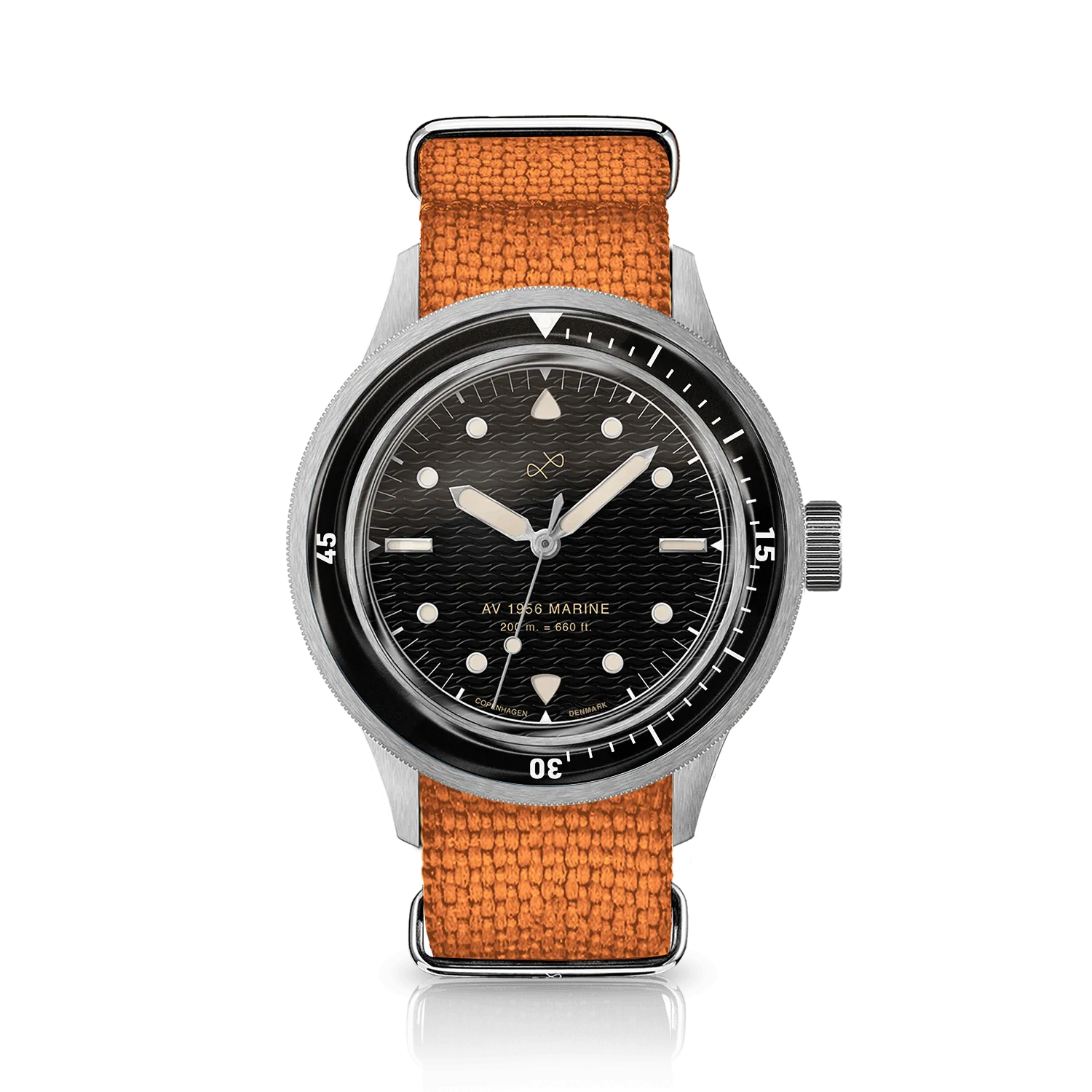 1956 Marine, Steel / Black