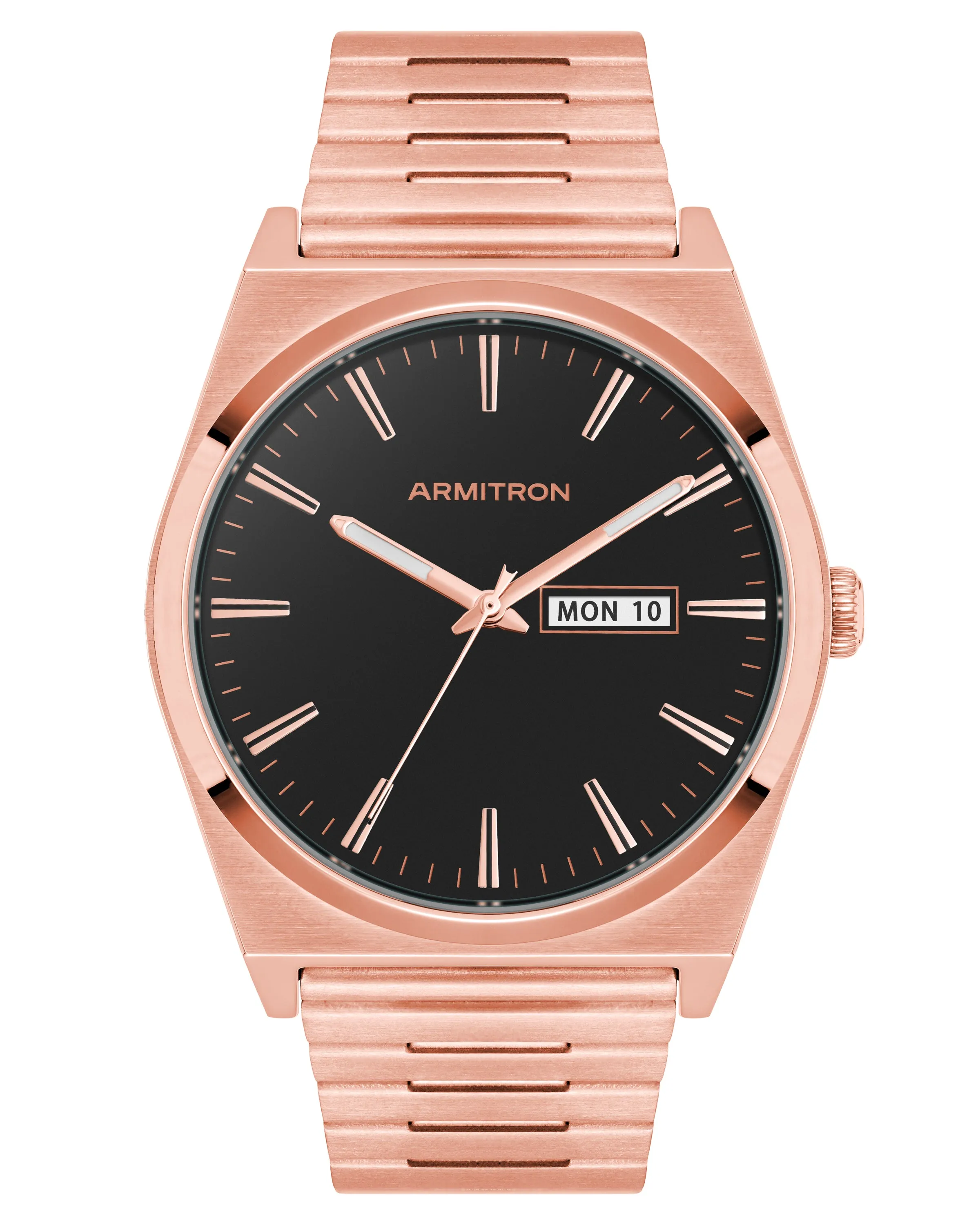 1975™ | 40mm. Black Matte/Rose Gold