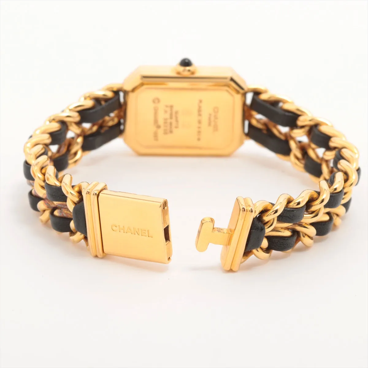 Chanel Premier Black/Gold Size L Watch
