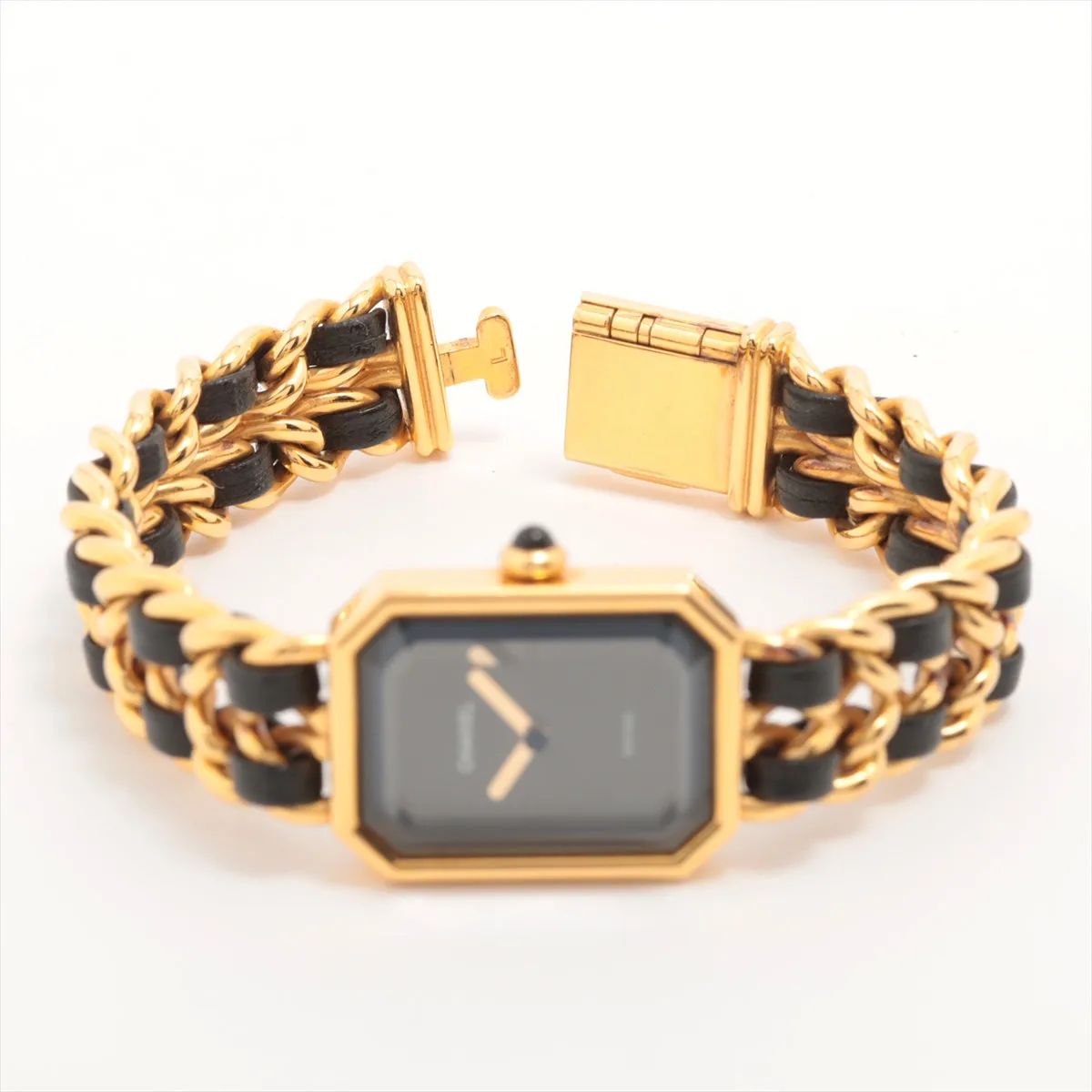 Chanel Premier Black/Gold Size L Watch