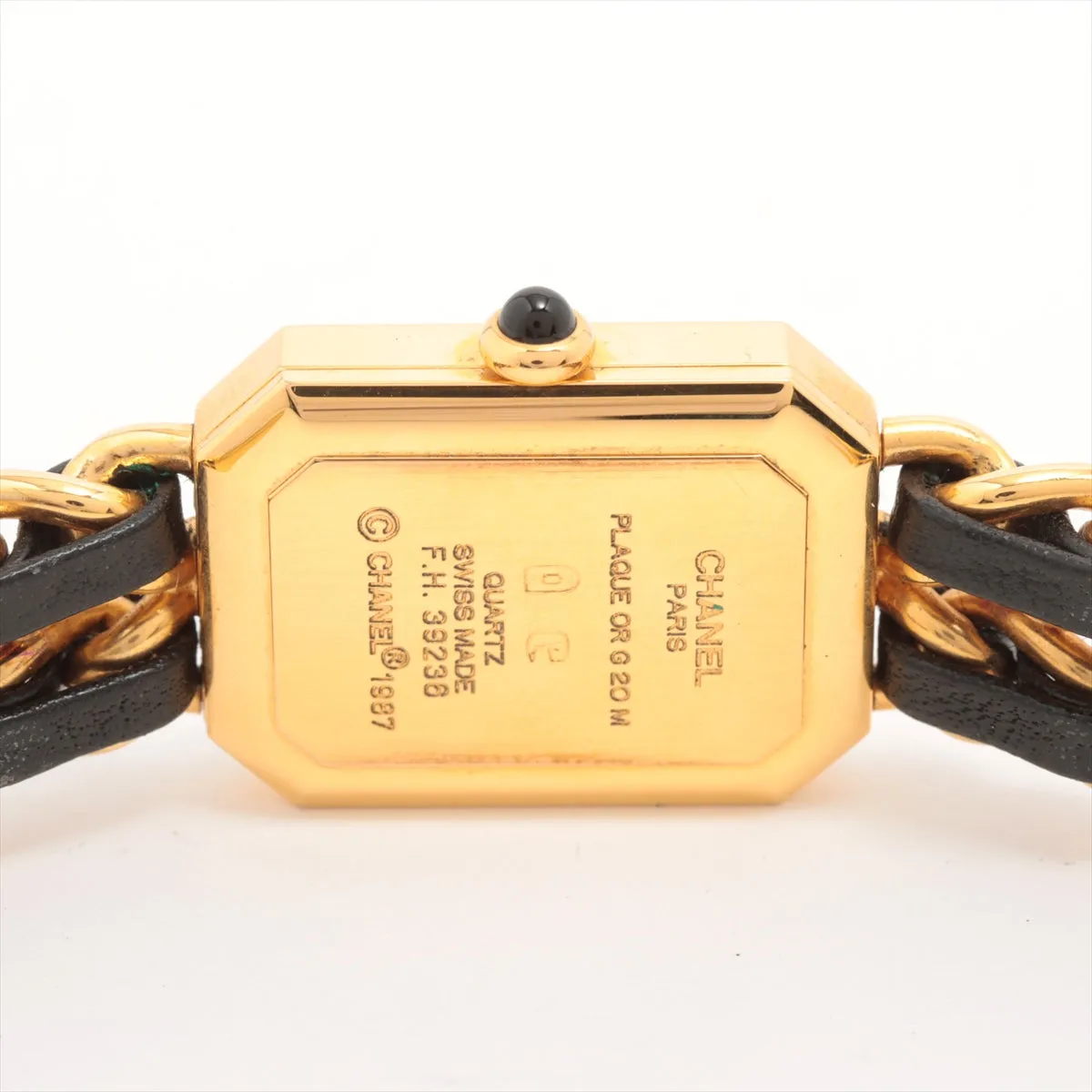 Chanel Premier Black/Gold Size L Watch