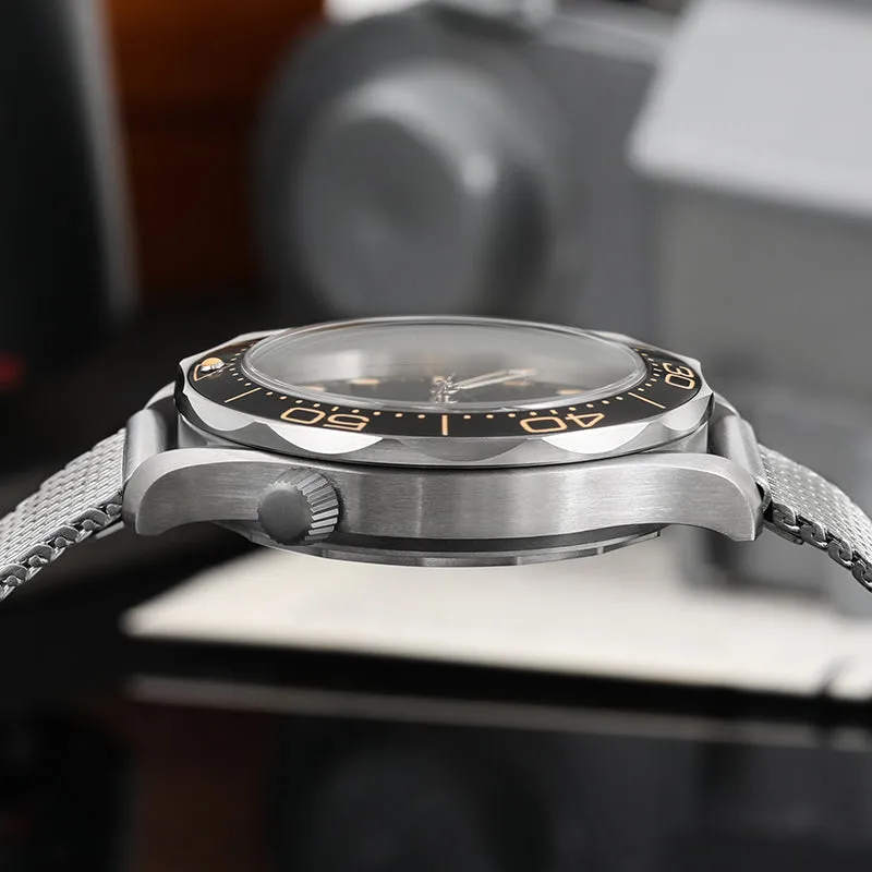 ★EU-Pre-Owned★Watchdives WD007 Titanium NTTD Dive Watch