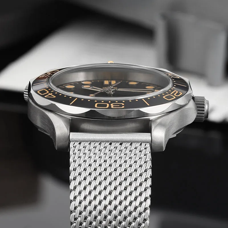 ★EU-Pre-Owned★Watchdives WD007 Titanium NTTD Dive Watch
