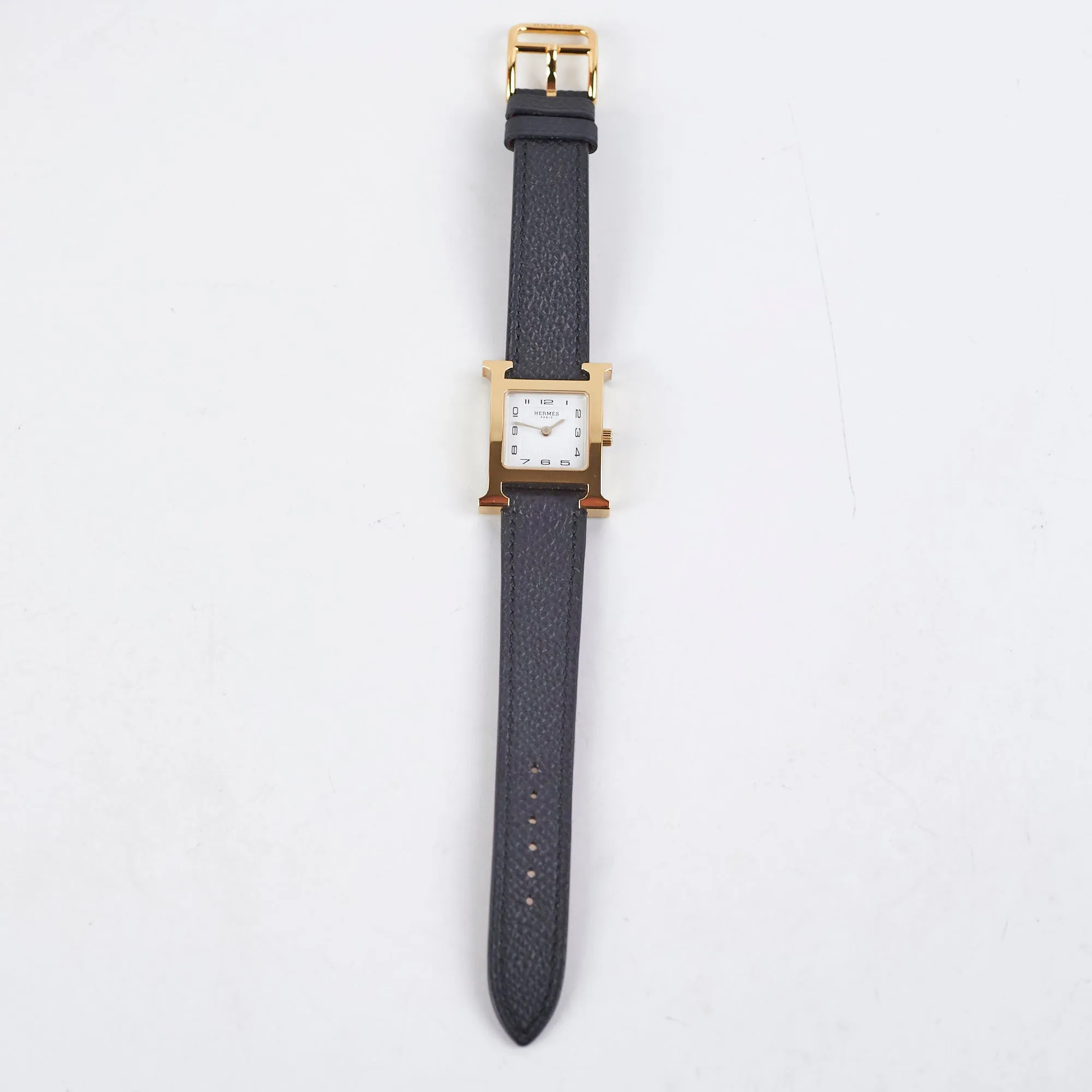 Hermes Heure H Hour Watch Black Small 25mm
