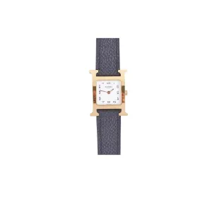 Hermes Heure H Hour Watch Black Small 25mm
