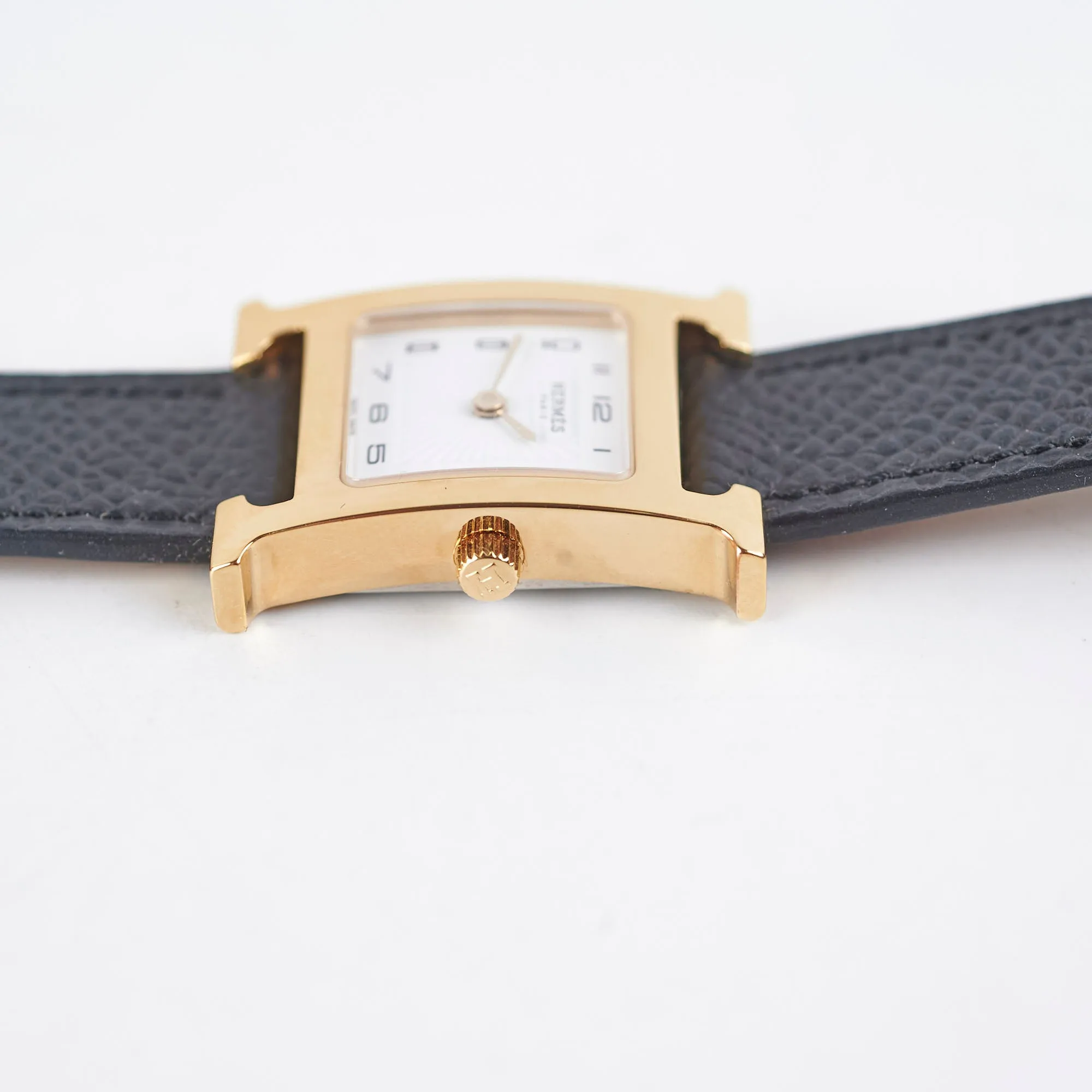 Hermes Heure H Hour Watch Black Small 25mm