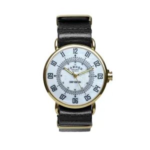 No.88 Camden x Tom Brown Black Leather