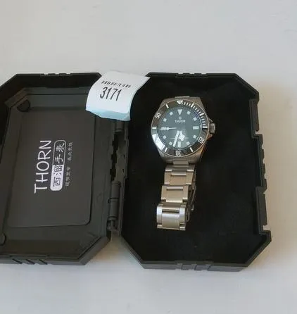 ★Pre-Owned★Thorn PT5000 Automatic 39mm Titanium Watch