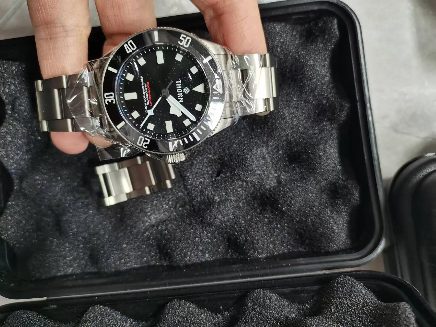 ★Pre-Owned★Thorn PT5000 Automatic 39mm Titanium Watch