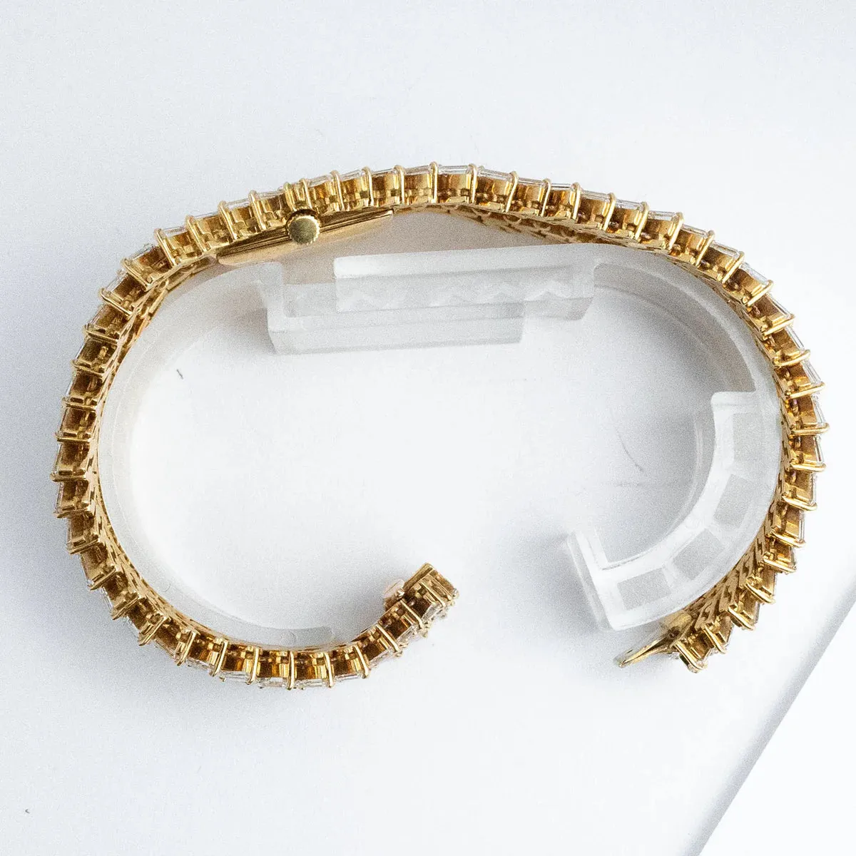 Rare Yellow Gold Factory Diamond&Baguette Setting 1990 - 41541V55