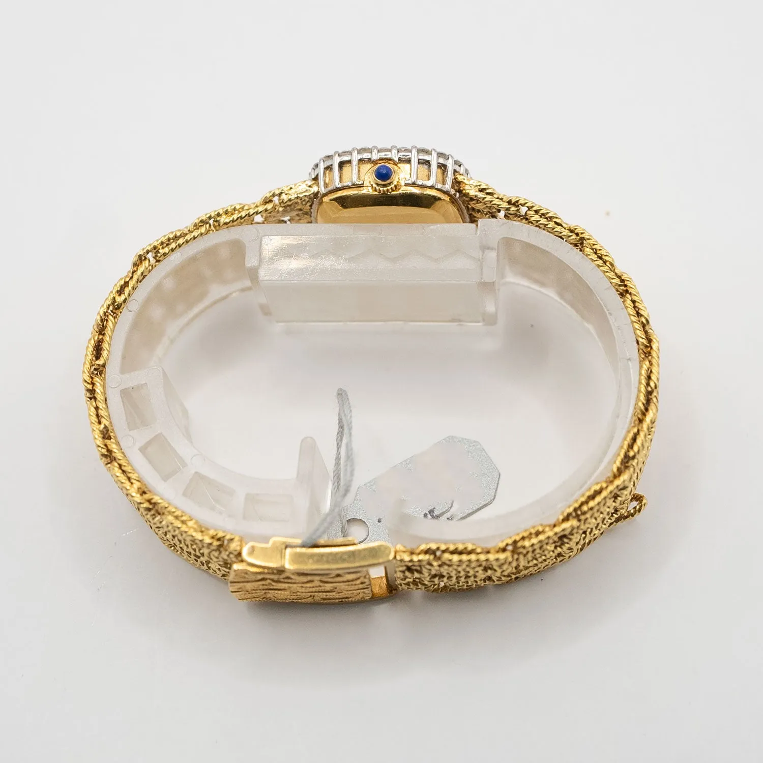 Rare Yellow Gold Tiffany&Co Lapis Dial 1968 - 50281
