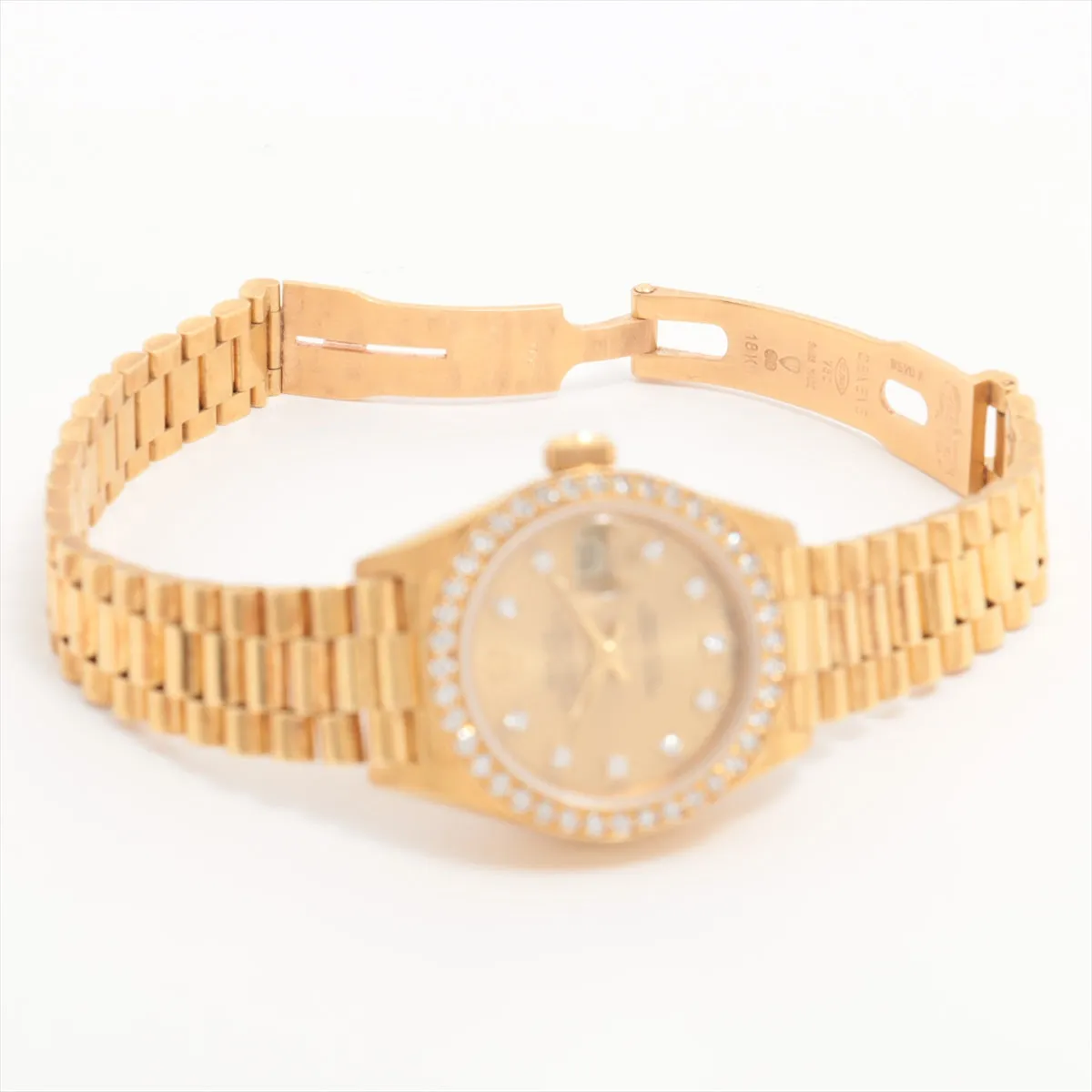 Rolex Datejust 26mm 18k Yellow Gold with Diamonds - 69138G