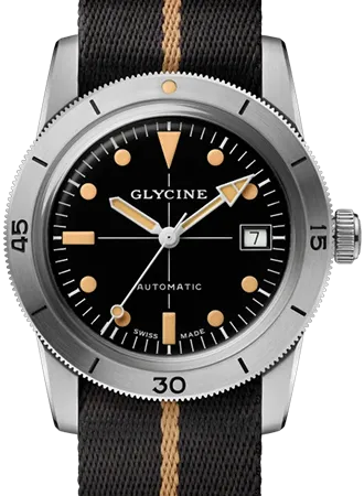 Sea Kraken 39mm Black - Black Nylon Ref. GL0501