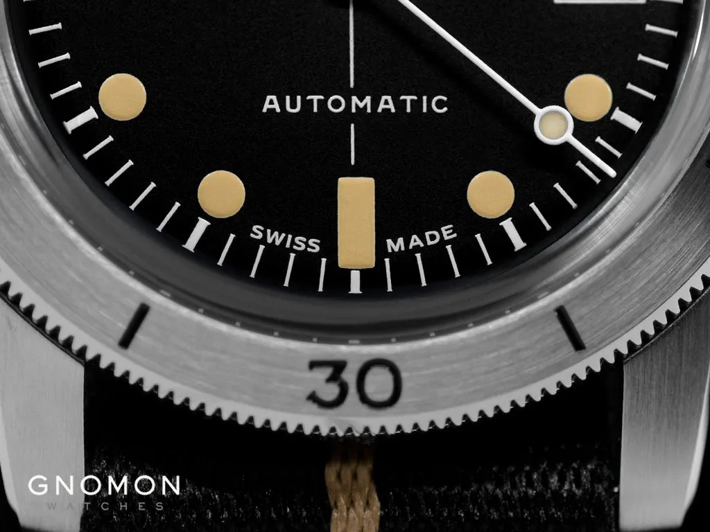 Sea Kraken 39mm Black - Black Nylon Ref. GL0501