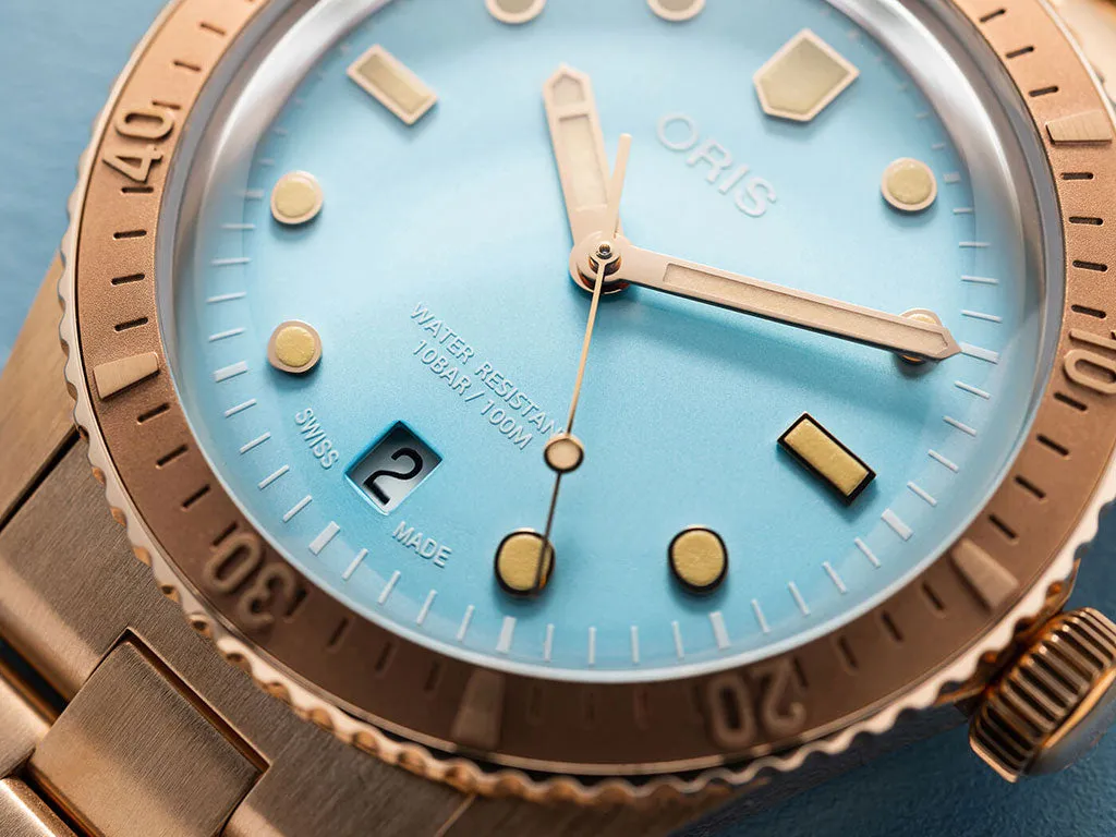 Sixty Five Bronze "Cotton Candy" Blue - Bracelet - 38mm - Ref. 01 733 7771 3155-07 8 19 15