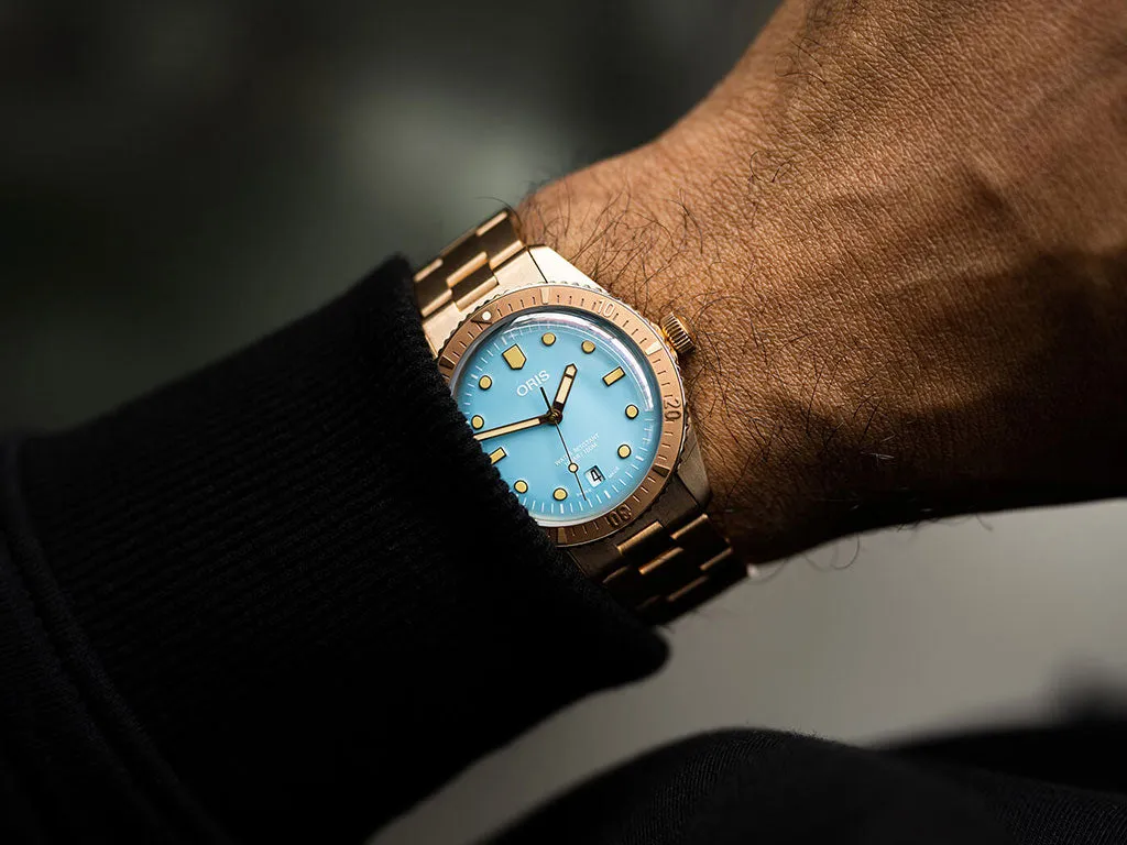 Sixty Five Bronze "Cotton Candy" Blue - Bracelet - 38mm - Ref. 01 733 7771 3155-07 8 19 15