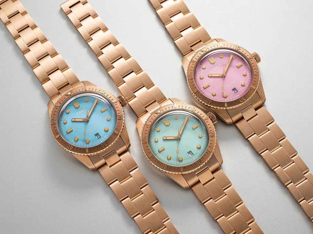 Sixty Five Bronze "Cotton Candy" Blue - Bracelet - 38mm - Ref. 01 733 7771 3155-07 8 19 15