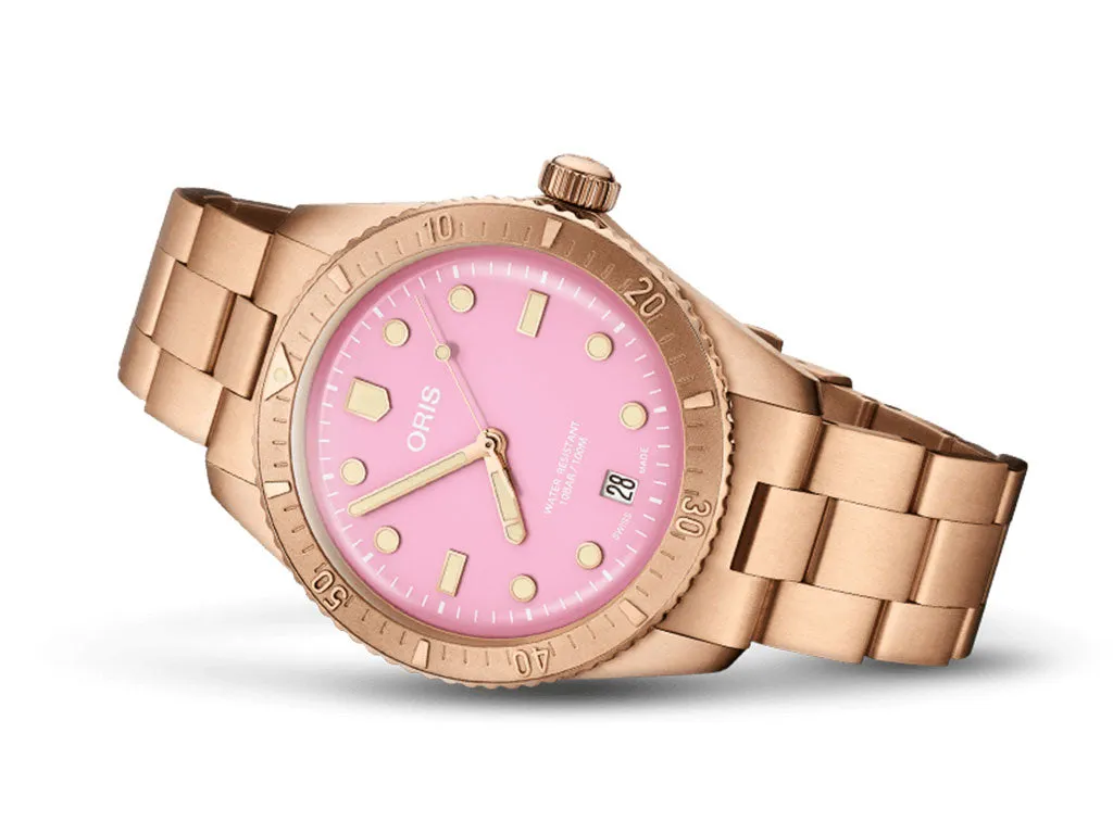 Sixty Five Bronze "Cotton Candy" Pink - Bracelet - 38mm - Ref. 01 733 7771 3158-07 8 19 15