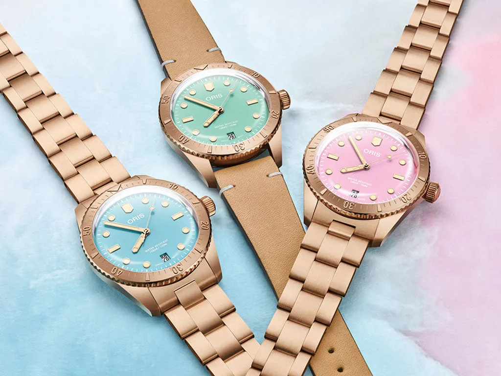 Sixty Five Bronze "Cotton Candy" Pink - Bracelet - 38mm - Ref. 01 733 7771 3158-07 8 19 15