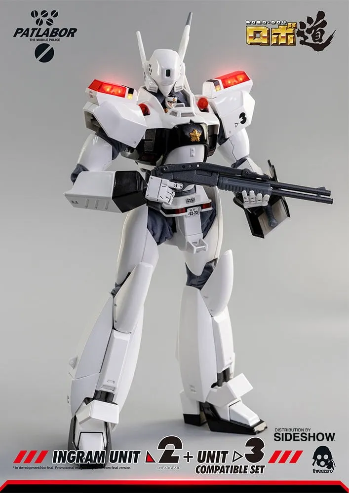 ThreeZero Patlabor ROBO-DOU Ingram Unit 2   Unit 3 Compatible Set 1/35 Scale Figure