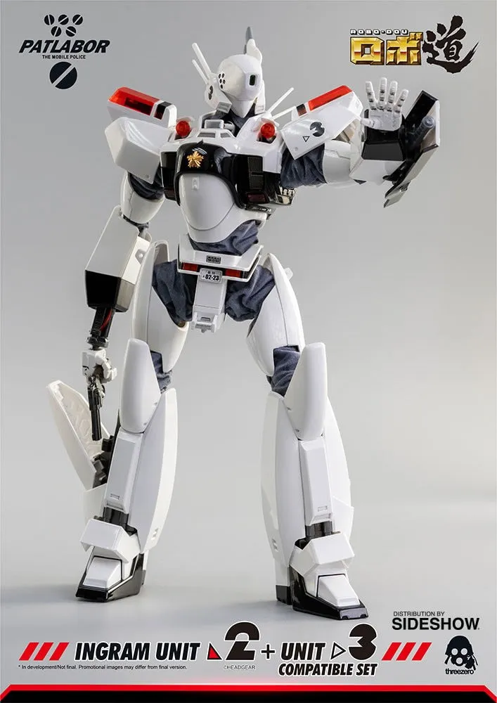 ThreeZero Patlabor ROBO-DOU Ingram Unit 2   Unit 3 Compatible Set 1/35 Scale Figure