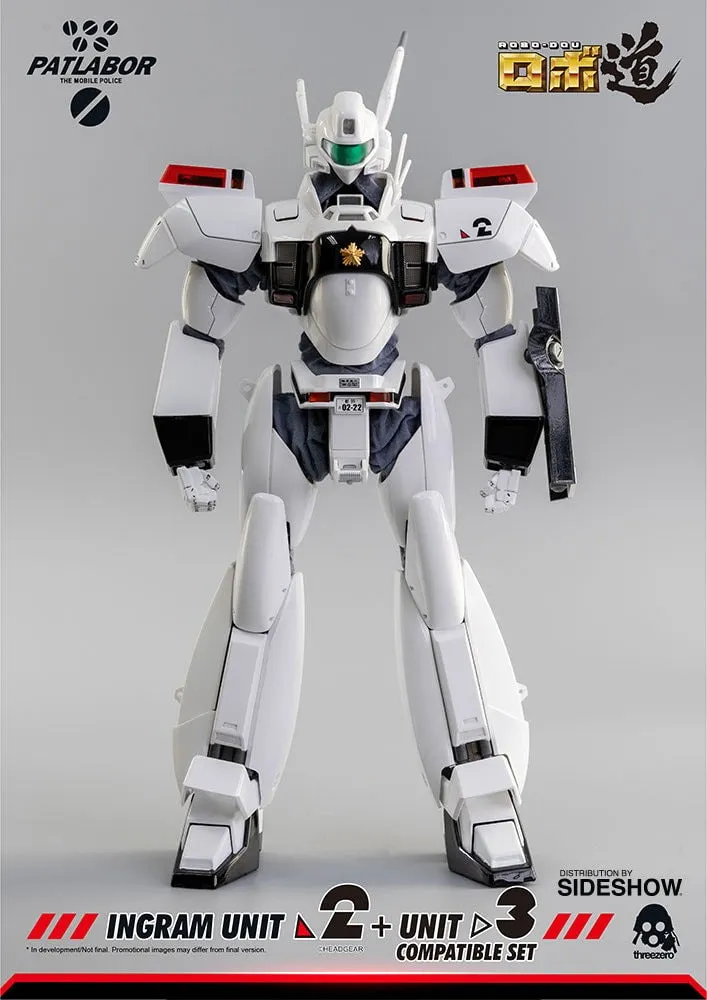 ThreeZero Patlabor ROBO-DOU Ingram Unit 2   Unit 3 Compatible Set 1/35 Scale Figure
