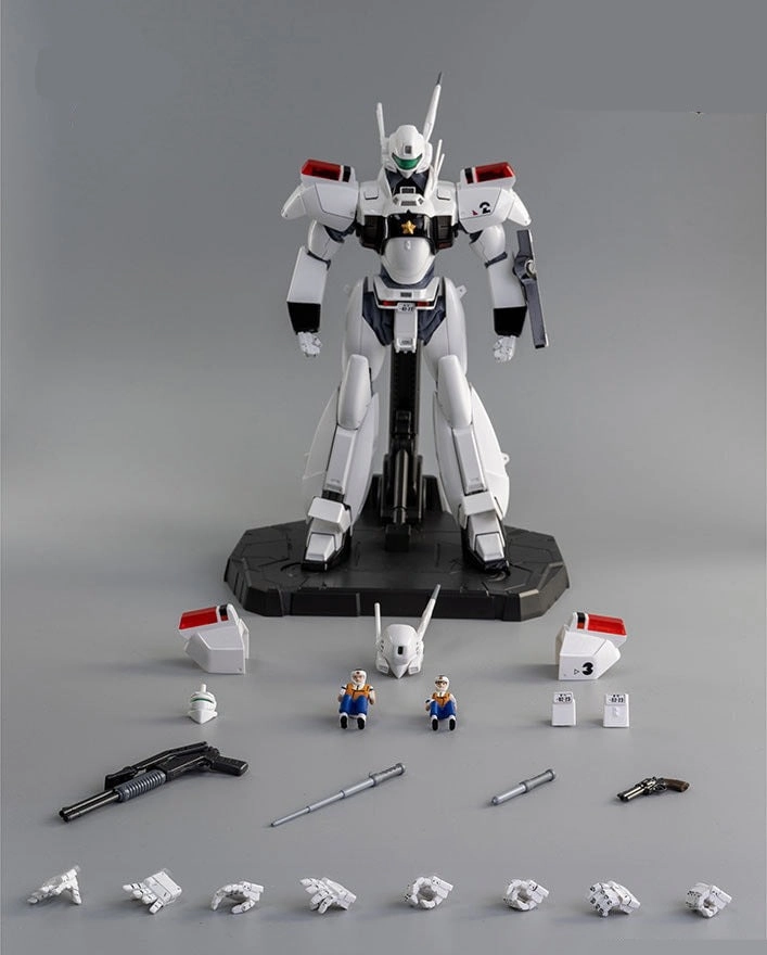 ThreeZero Patlabor ROBO-DOU Ingram Unit 2   Unit 3 Compatible Set 1/35 Scale Figure