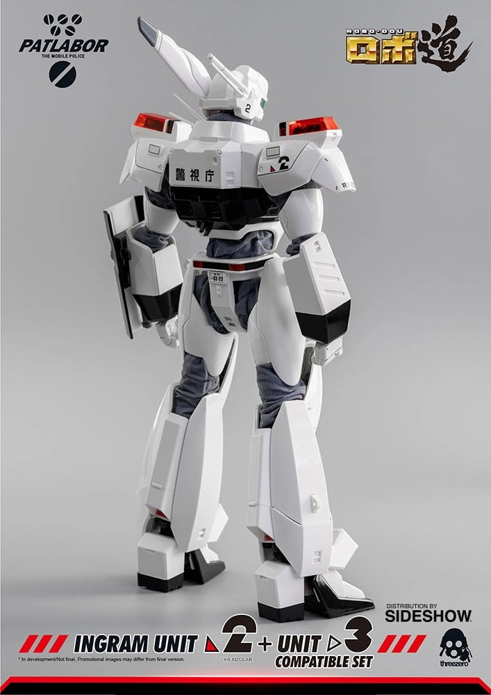 ThreeZero Patlabor ROBO-DOU Ingram Unit 2   Unit 3 Compatible Set 1/35 Scale Figure
